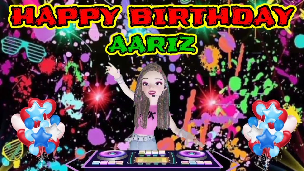 happy birthday aariz 🎂 | ahns birthday studio | - YouTube