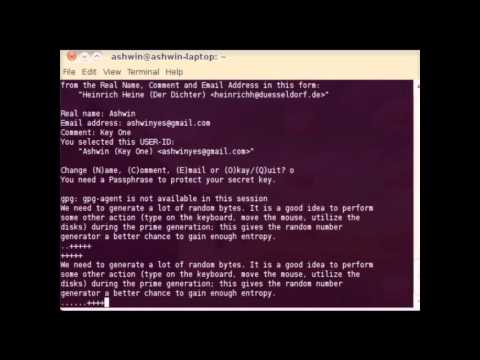 GnuPG Part One