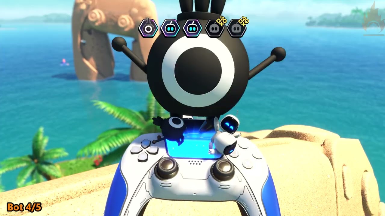 Astro Bot - Turtles in Trash (All Collectibles - Bots, Puzzles