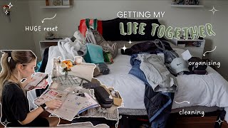*huge* DEEP CLEANING & ORGANIZING MY APARTMENT | deep clean & organize with me
