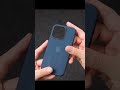 オススメできない!iPhone15 pro ファインウーブンケース パシフィックブルーレビュー! #apple #iphone15 #finewoven #finewovencase