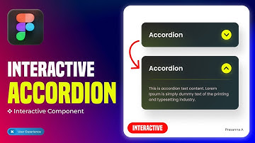 How To Create a Responsive & Interactive ACCORDION Component in Figma (Tutorial)