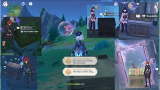 Genshin Impact 4.2 World Quest - Through the Looking Glass & Pursuit and Happy Birthday, Achievement