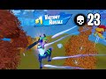 High Kill Solo Win Gameplay 🏆 Fortnite Ranked (Season 4)