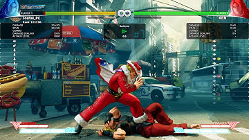 SFV S2 Ken Cross-up/Fake Cross-up Tatsu on  Crouching Normal Rise