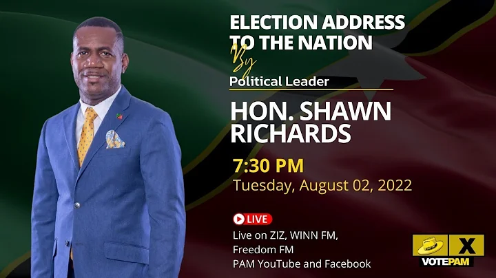Election Address To The Nation By Political Leader...