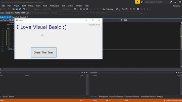 Draw Text Using Visual Basic.NET