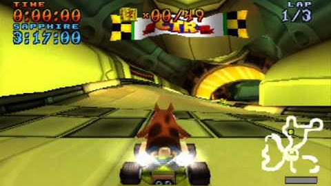 Crash Team Racing Adventure Mode 101% 22 Oxide Station
