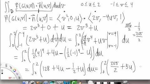 Surface Integrals of Vector Fields   Examples | Multivariable Calculus for Sci & Eng | Griti