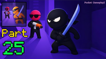 Stealth Master - Gameplay Walkthrough Part 25 - Contract 36 & 37 (iOS, Android)