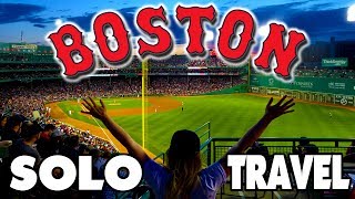 BOSTON RED SOX AT FENWAY PARK | EXPLORING BOSTON SOLO | NATASHA ATLAS