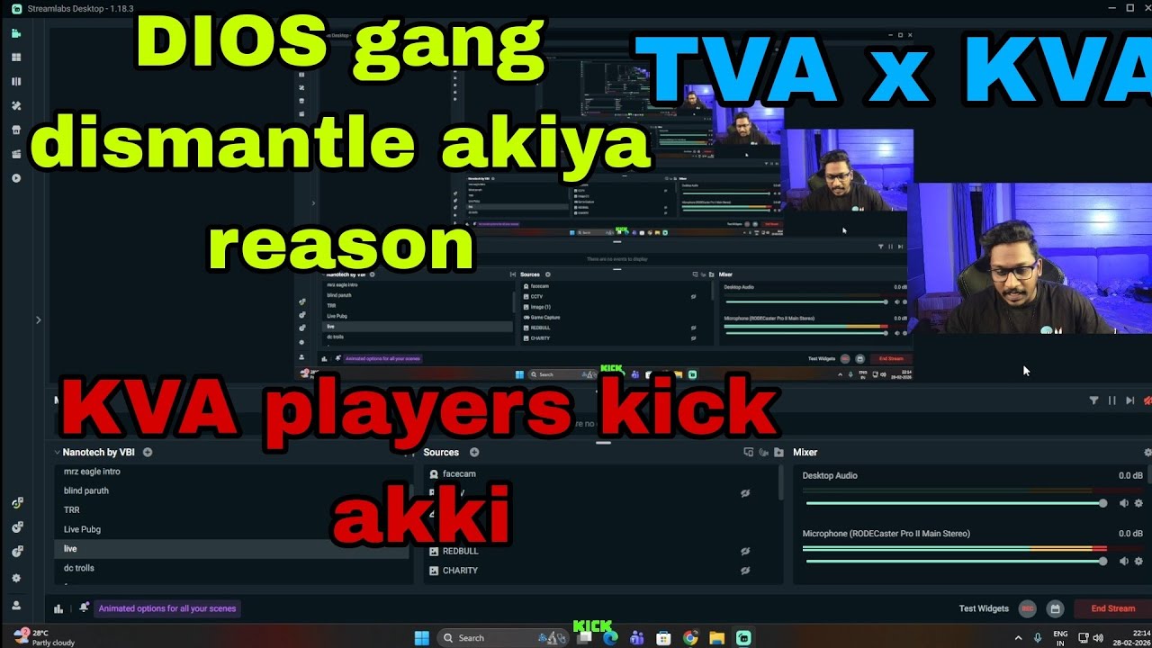 DIOS Gang dismantle chyetha reason vasu annan paranju @eaglegamingop