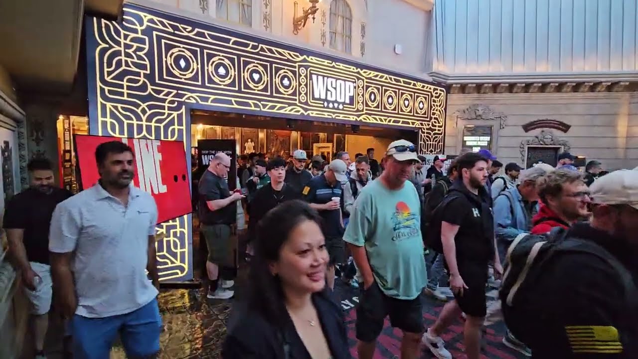 WSOP Main Event - $10,000.00 Buy in - The Poker Adventure in Las Vegas  