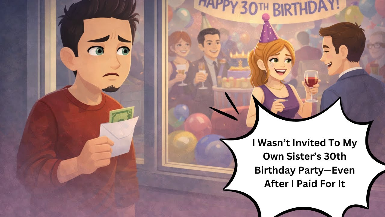 I Wasn’t Invited To My Own Sister’s 30th Birthday Party—Even After I Paid For It