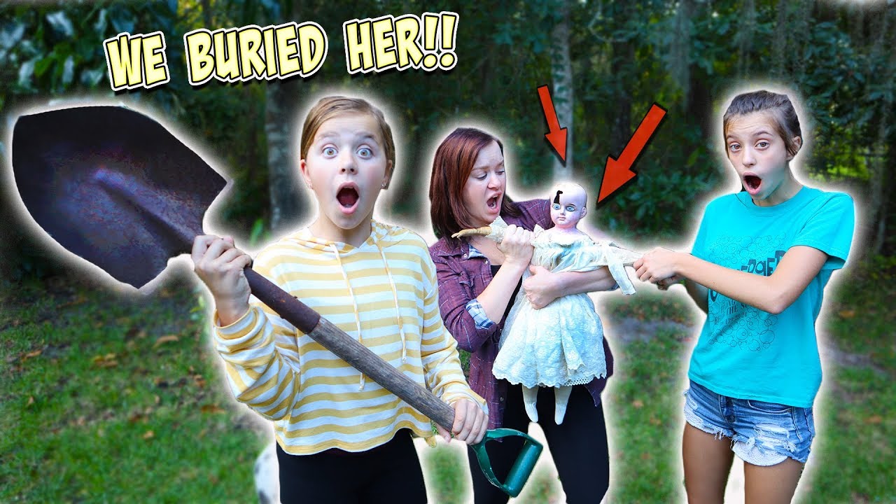 WE BURIED HER IN OUR BACKYARD!! DOLL MAKER [EP. 4] YouTube