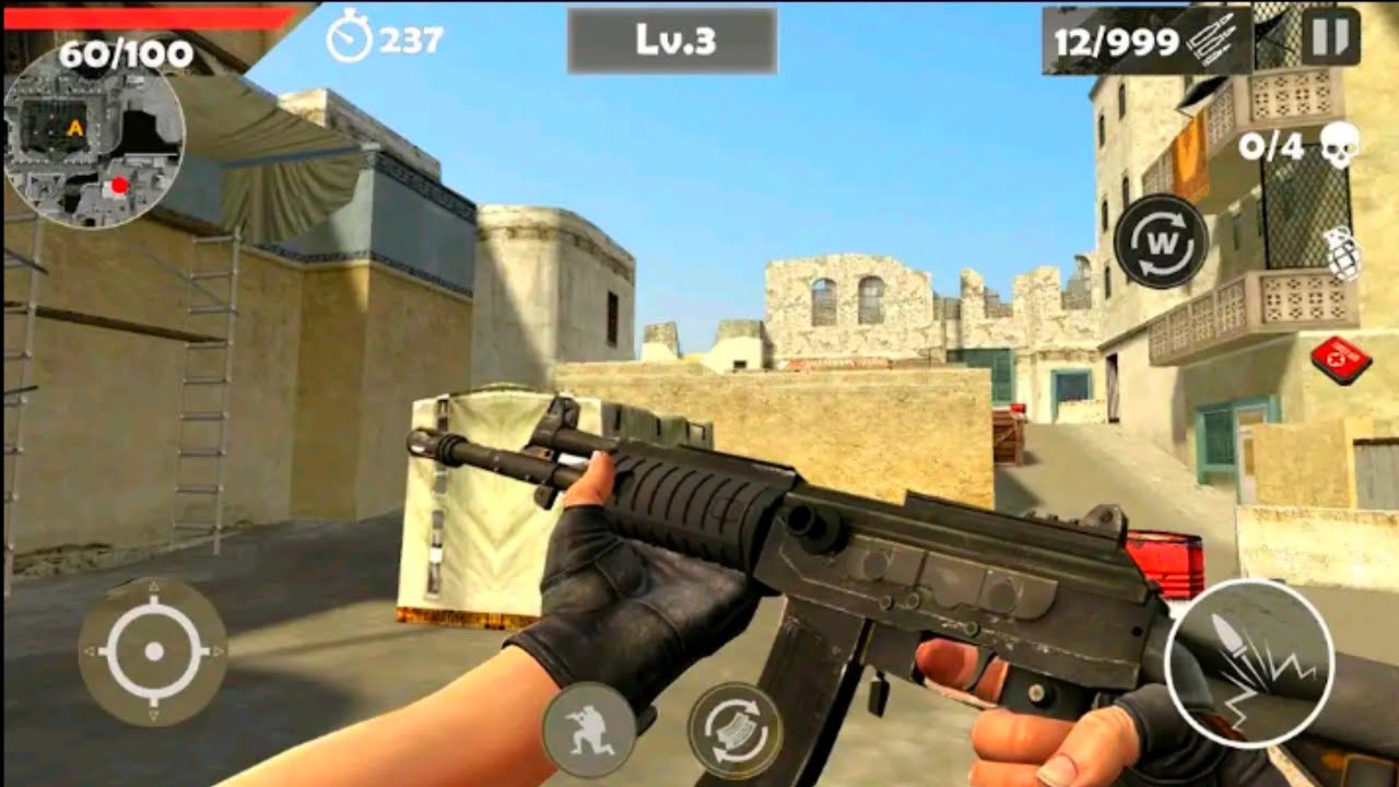 FPS Commando Secret Mission Multiplayer Shooting Games 3D Battle Strike Gun Shooting Game