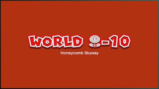 Super Mario 3D World - World Flower-10: Honeycomb Skyway (100%)