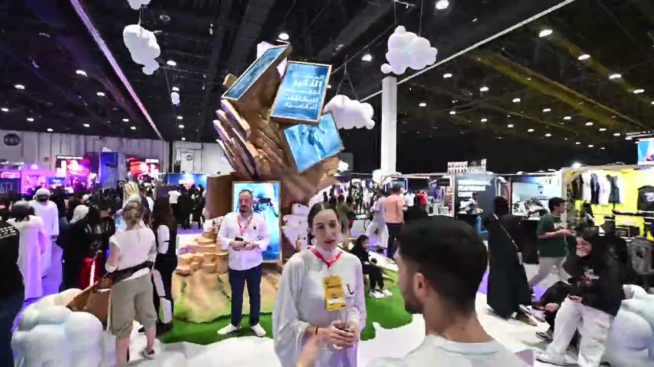 Smart Booth design _ LikeCard @ MEFCC Day 02 _ Abu Dhabi 2023