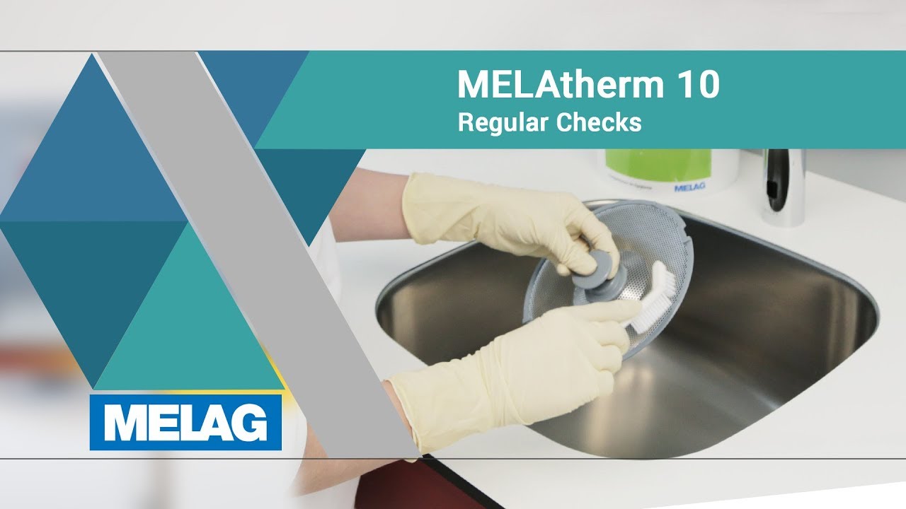 Washerdisinfector tests MELAG MELAtherm 10 Tutorial YouTube