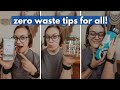 ZERO WASTE TIPS FOR BEGINNERS (or everyone!) + zero waste habits and swaps