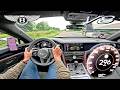 1000NM BENTLEY FLYING SPUR is like AUTOBAHN AIRWAYS through GERMANY 