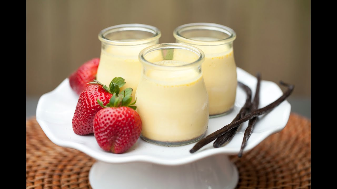 Cooking Guru S3E4 Double Vanilla Pots de Creme YouTube