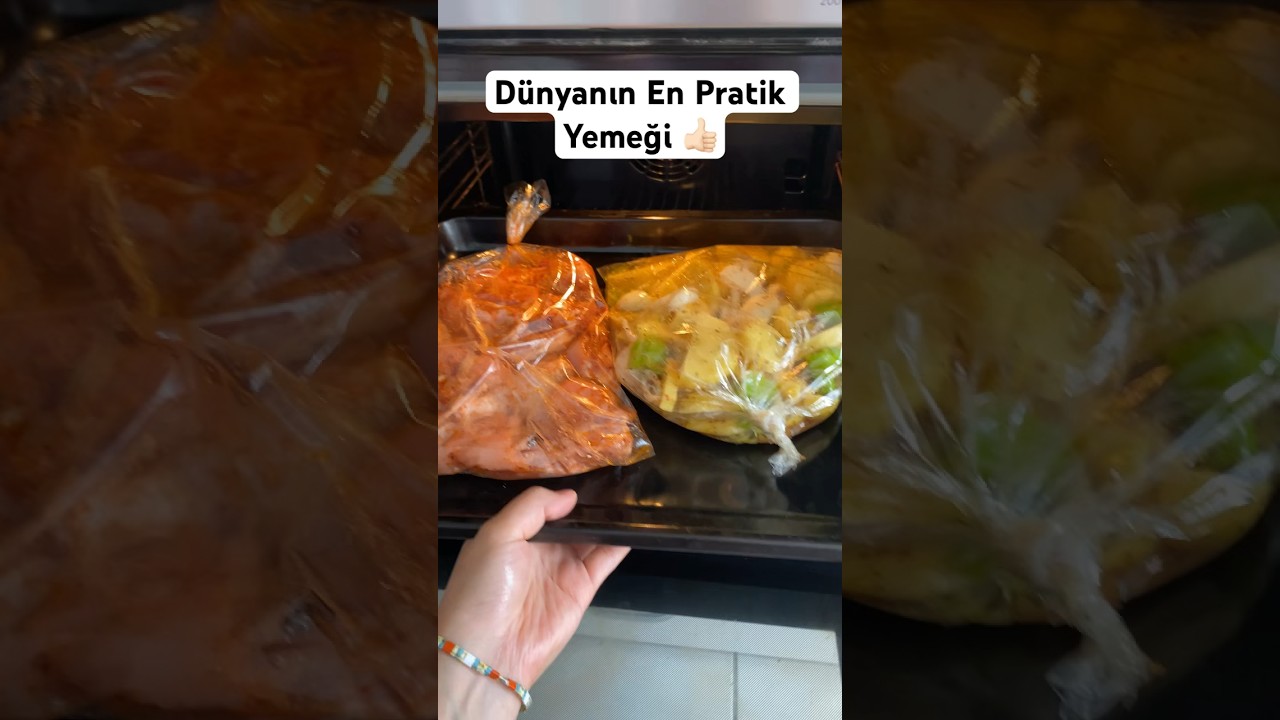 Poşette Tavuk #keşfet #keşfetbeniöneçıkar #tarif #yemektarifleri #food #yemek #shorts #short