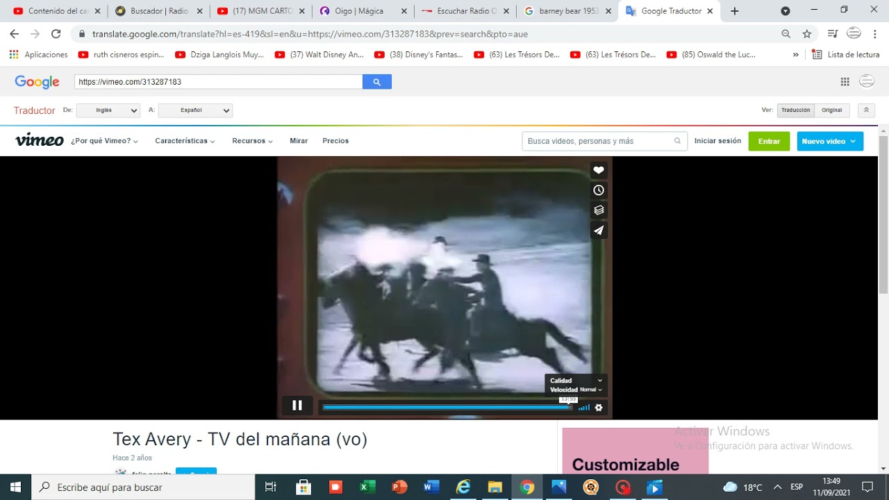 Tex Avery - TV of Tomorrow End Title (1953)