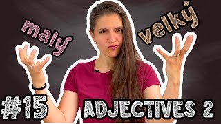 #15 | Czech adjectives 2/2 | Tons of Practice!