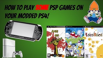 How To Play SOME PSP Games On Your Modded PS4!