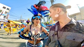 PERUVIAN GIRL Teaches GRINGO How To Dance 🇵🇪