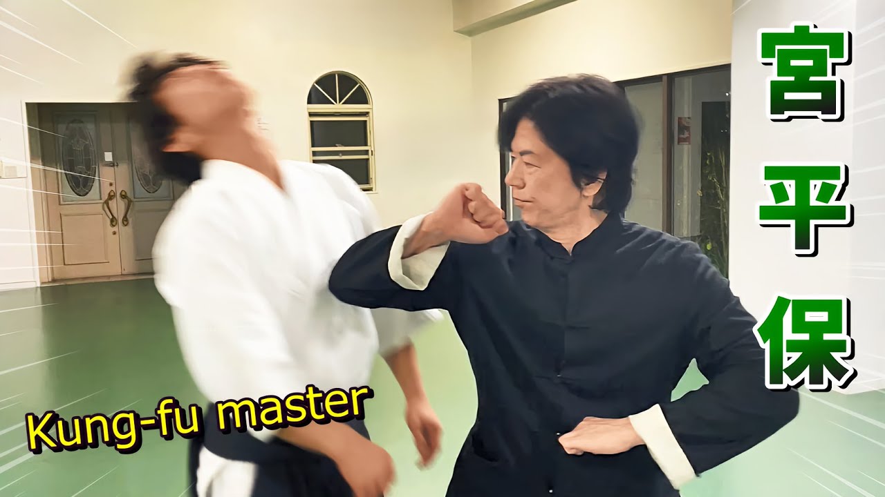 A Chinese martial arts master's powerful techniques destroy an Aikido master!