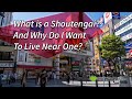 Why live near a shoutengai in Japan?