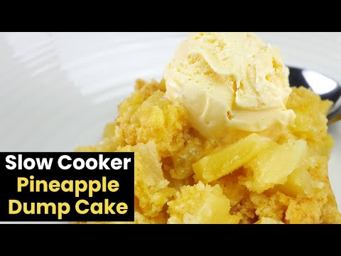 3-ingredient-slow-cooker-pineapple-dump-cake