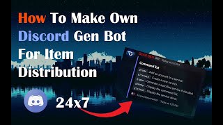 GEN Discord Bot | Free Source Code | Replit Tutorial