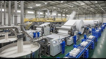 How Toilet Paper is Made: From Pulp to Roll | FULL Industrial Manufacturing Process & History