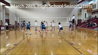 11 Month Volleyball Progression Video