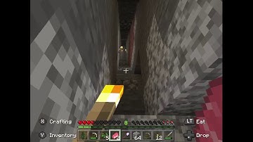 Watch me play Minecraft with a PlayStation controller part 2 yes