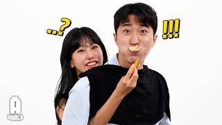 Using My Girlfriend's Hands to Eat