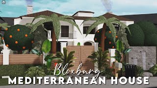 Bloxburg: Mediterranean House | Speedbuild | Exterior Only