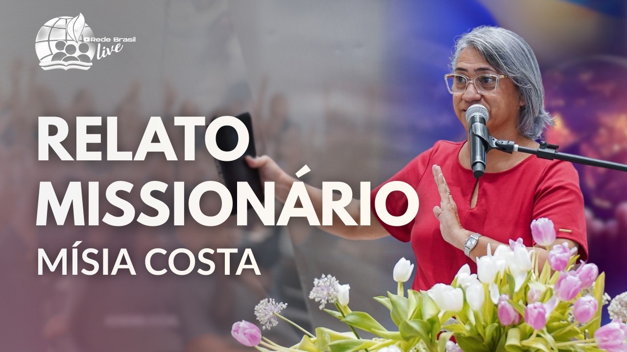 Missionária Mísia Costa | O Bom Cheiro de Cristo | IEADPE Templo Central