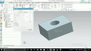 What Is Tapping || How To Appy Thred In Nx. || How to provide Tapping Hole. #tapping #thread #nx