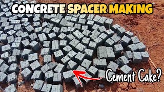 Cement Cake? Easy Way to Make Concrete Spacer