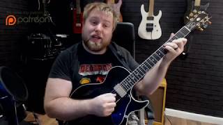 The "Secret" Allan Holdsworth Ionian #5 & Harmonic Major Chord Scales - Guitar Lesson