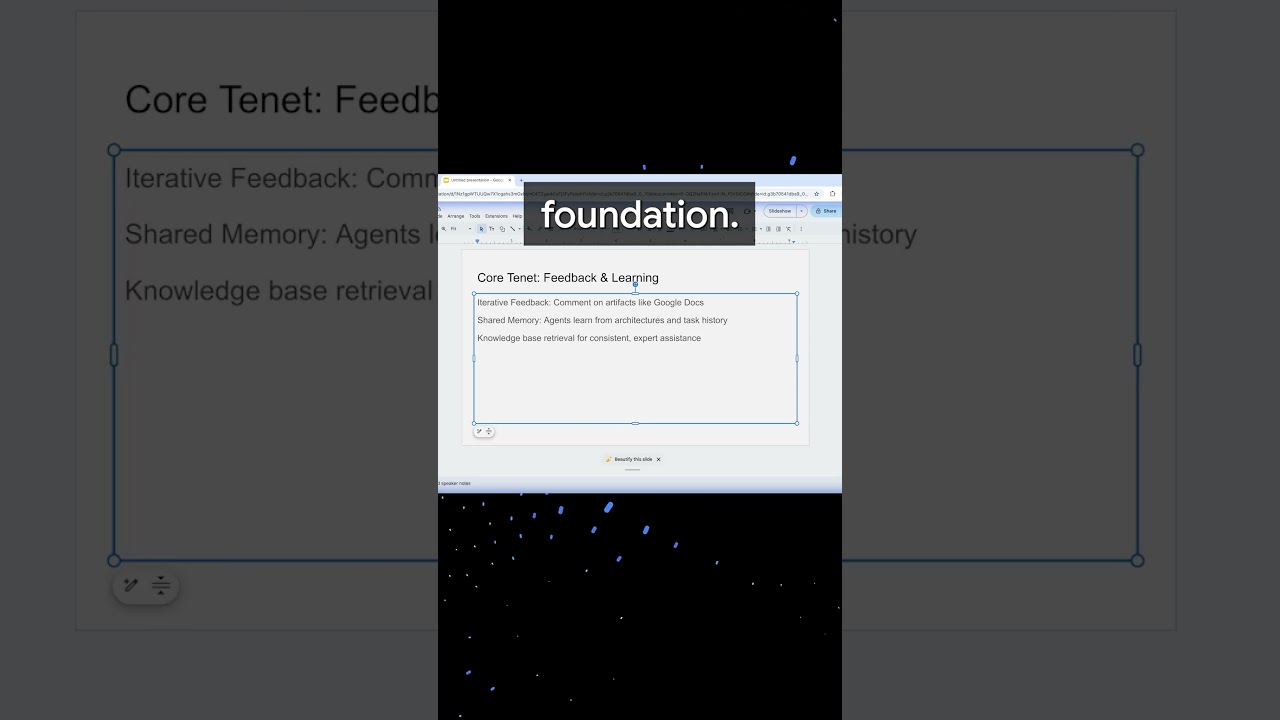 AIエージェント「Anti-gravity」がGoogleスライド作成を効率化する方法のYouTubeサムネイル
