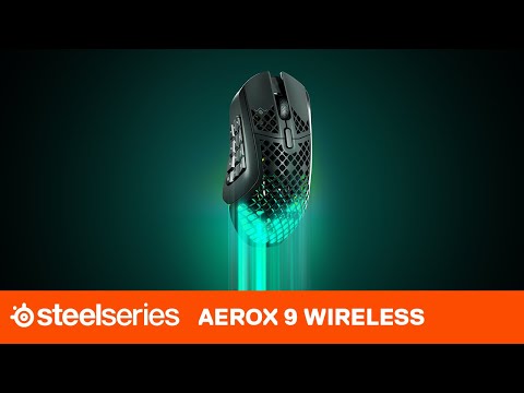 Aerox 9 Wireless（日本語字幕版） | 世界最軽量のMMO用ワイヤレスゲーミングマウス | SteelSeries