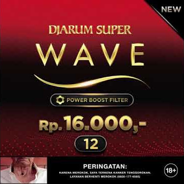 Djarum Super Wave 12 Rp 16.000 / 12 Batang