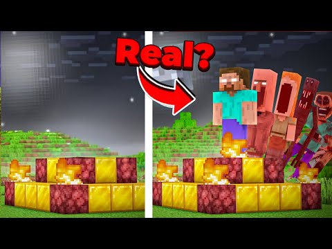 Testing Scary Minecraft Rituals That Are Actually Real