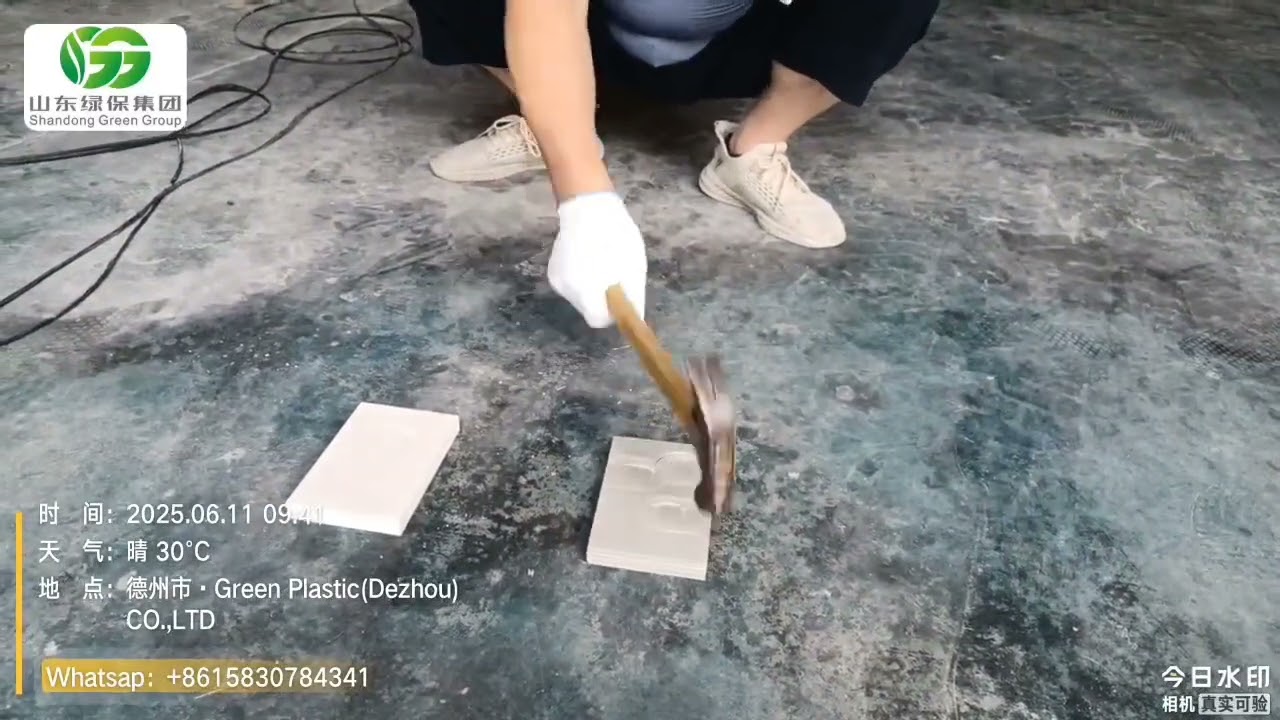 PVC plastic concrete formwork board better than hollow pp construction shuttering formwork board 3/4