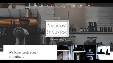 Build a website with fancy preloader using the Brooklyn WordPress theme